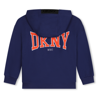 Kapuzen-Cardigan aus Molton DKNY BOY