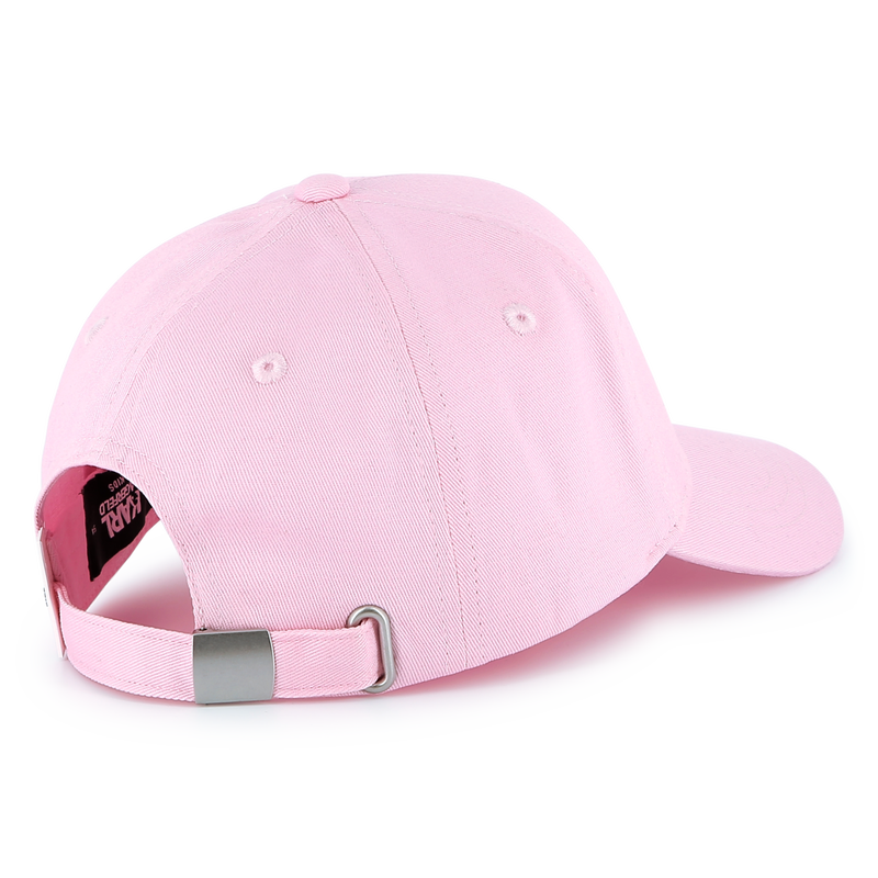 Verstellbares Baumwoll-Cap KARL LAGERFELD KIDS 
                        GIRL