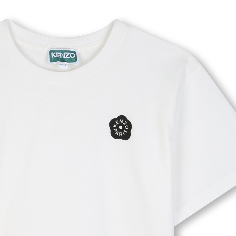 T-Shirt mit kurzen &Auml;rmeln KENZO KIDS 
                        GIRL