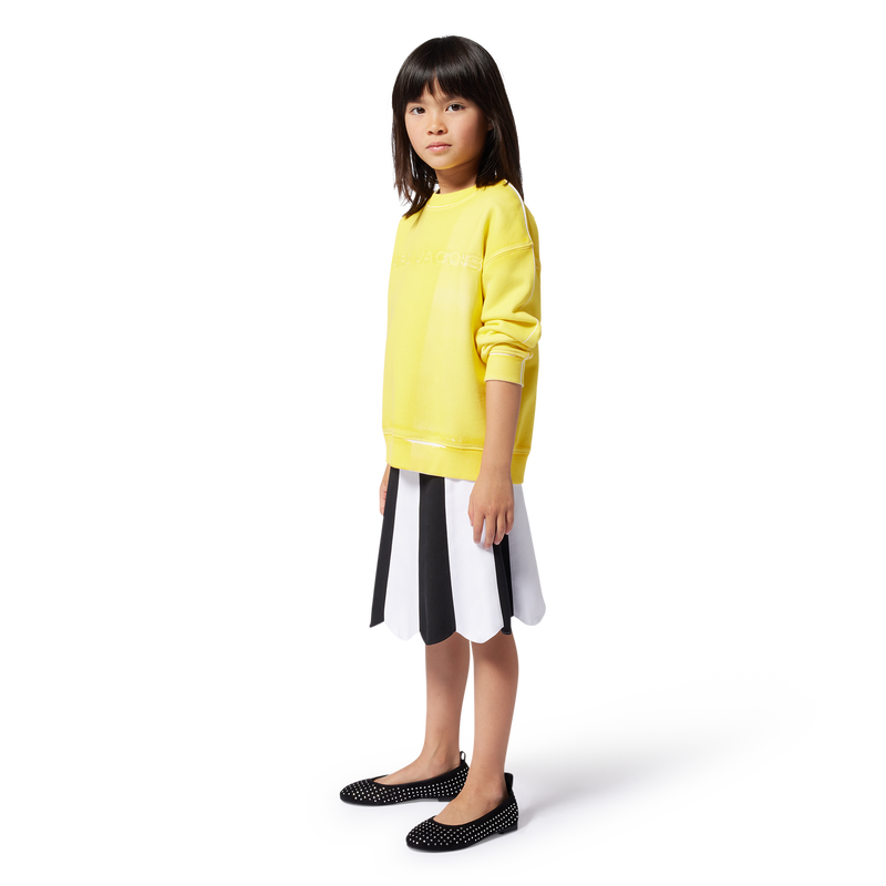 Festlicher, gestreifter Rock MARC JACOBS 
                        GIRL