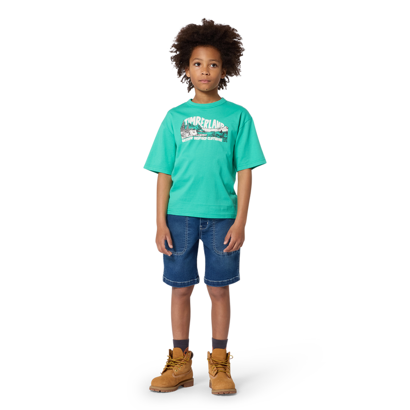 DENIM-BERMUDASHORTS TIMBERLAND 
                        BOY