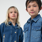 Jeansjacke KENZO KIDS 
                    GIRL