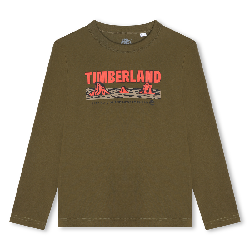 T-Shirt mit Schriftzug-Druck TIMBERLAND 
                        BOY