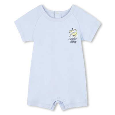 Kurzer Overall mit Druck KENZO KIDS BOY