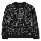 Sweatshirt aus Fleece KARL LAGERFELD KIDS 
                    BOY