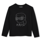 Langarmshirt KARL LAGERFELD KIDS 
                    BOY