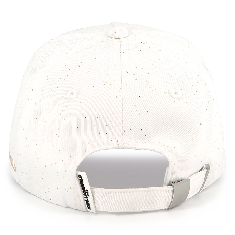 Verstellbares Baumwoll-Cap KARL LAGERFELD KIDS 
                        GIRL