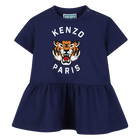 Kleid in der taille gerafft KENZO KIDS 
                    GIRL