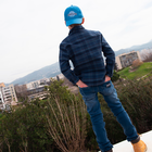 Kariertes Baumwoll-Overshirt TIMBERLAND 
                    BOY