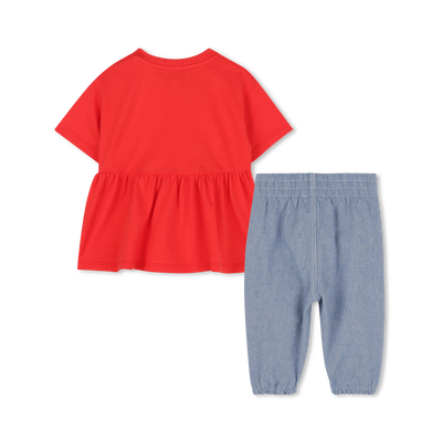 Set aus Hose und Bluse KENZO KIDS GIRL