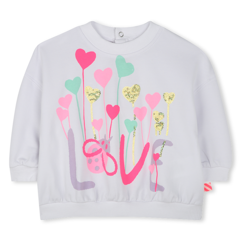 Sweatshirt mit Pailletten BILLIEBLUSH 
                        GIRL