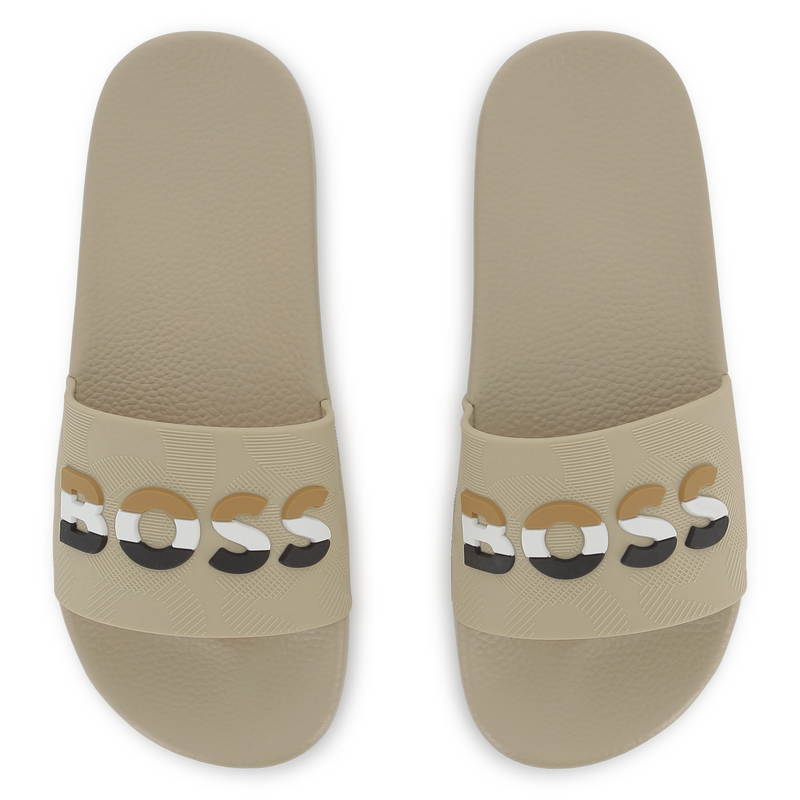 Pantoletten mit breitem Riemen BOSS 
                        BOY