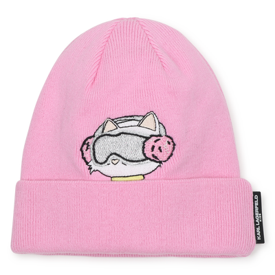 Strickm&uuml;tze KARL LAGERFELD KIDS GIRL