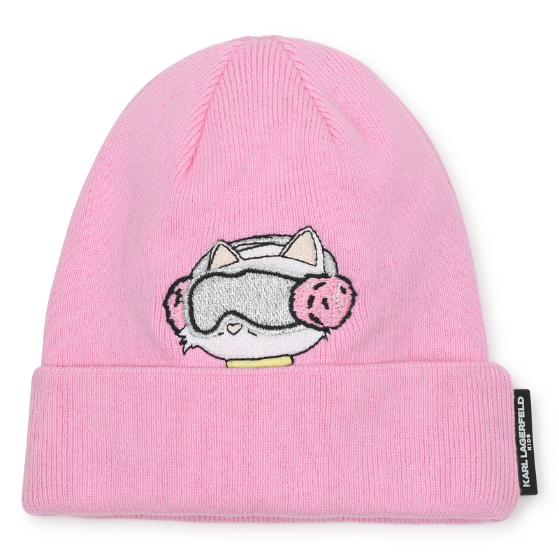 Strickm&uuml;tze KARL LAGERFELD KIDS 
                        GIRL