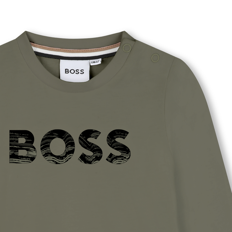 Langarm-T-Shirt BOSS 
                        BOY