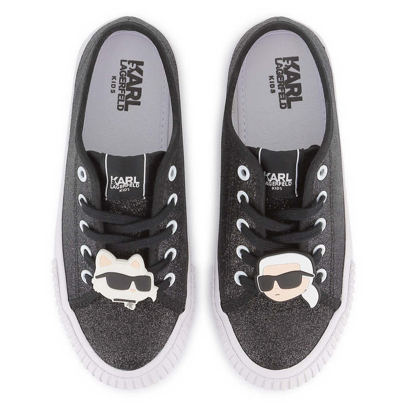 Low Sneakers zum Schn&uuml;ren KARL LAGERFELD KIDS 
                        GIRL
