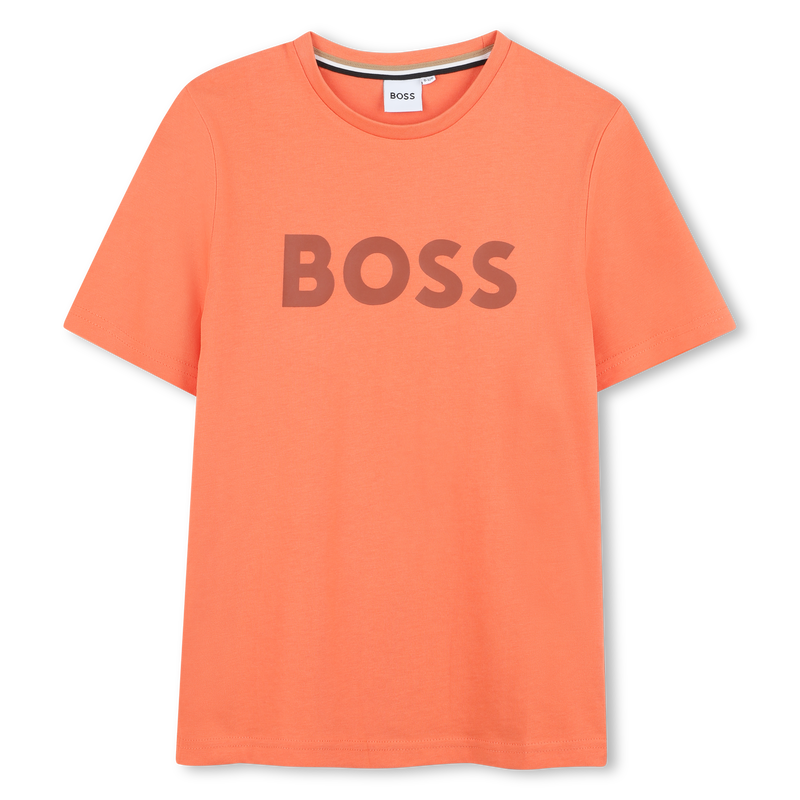 Kurz&auml;rmliges Baumwollshirt BOSS 
                        BOY