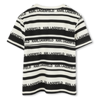 Gestreiftes T-Shirt KARL LAGERFELD KIDS 
                    BOY