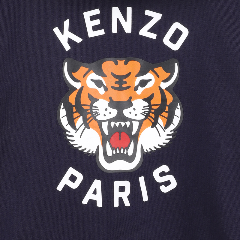 Sweatjacke mit Kapuze KENZO KIDS 
                        BOY