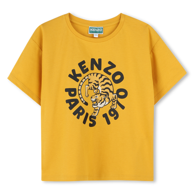 T-Shirt aus Baumwolle KENZO KIDS GIRL