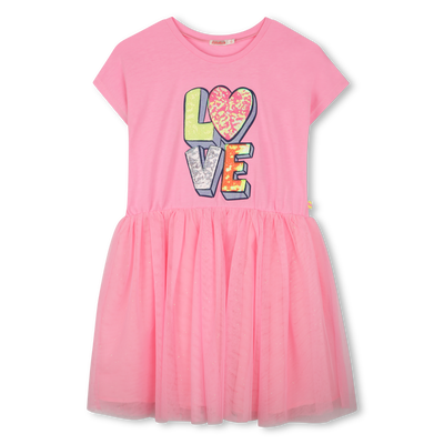 Kleid aus zwei Materialien BILLIEBLUSH GIRL