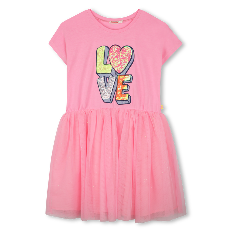 Kleid aus zwei Materialien BILLIEBLUSH 
                        GIRL