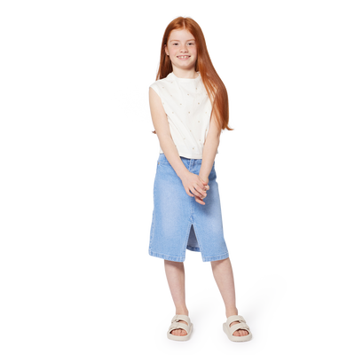 Festliches Baumwoll-T-Shirt MICHAEL KORS GIRL