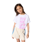 Kurz&auml;rmeliges t-shirt BILLIEBLUSH 
                    GIRL