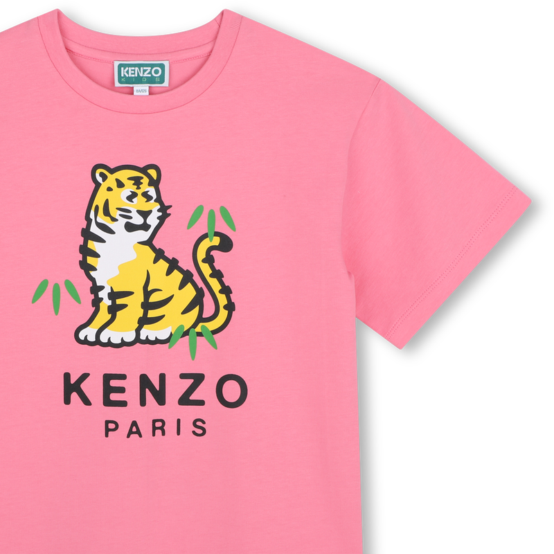 T-Shirt mit kurzen &Auml;rmeln KENZO KIDS 
                        GIRL