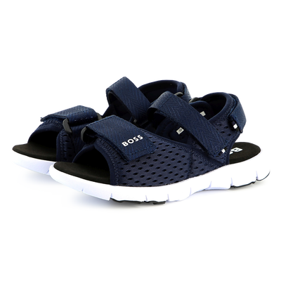 Klett-Sandalen aus Canvas BOSS BOY