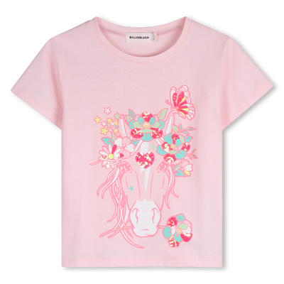 KURZ&Auml;RMELIGES T-SHIRT BILLIEBLUSH GIRL
