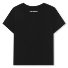Kurz&auml;rmeliges T-Shirt KARL LAGERFELD KIDS 
                    GIRL