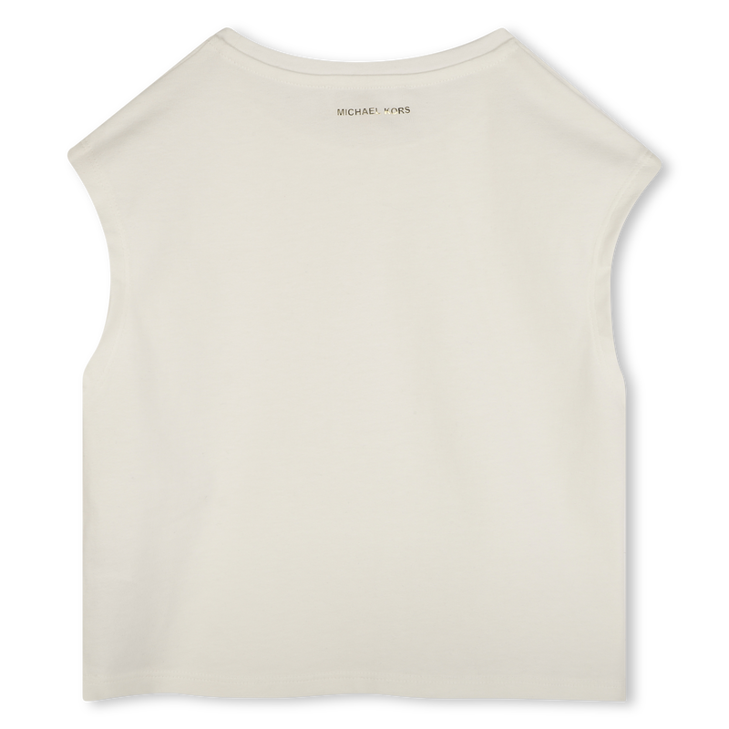 Festliches Baumwoll-T-Shirt MICHAEL KORS 
                        GIRL