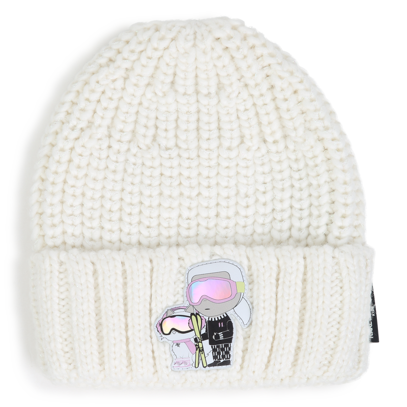 Strickm&uuml;tze KARL LAGERFELD KIDS 
                        GIRL