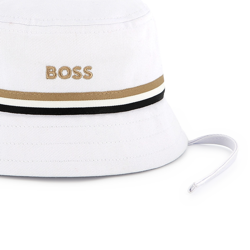 Bestickter Hut mit B&auml;ndern BOSS 
                        BOY