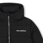 Steppjacke mit Kapuze KARL LAGERFELD KIDS 
                    BOY