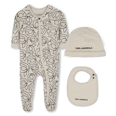 3-teiliges Pyjama-Set KARL LAGERFELD KIDS BOY
