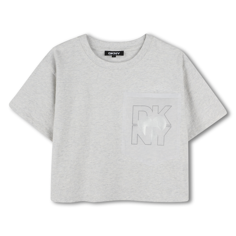Weites Baumwoll-T-Shirt DKNY 
                        GIRL