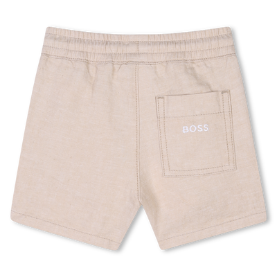 Shorts aus Leinen/Baumwolle BOSS BOY