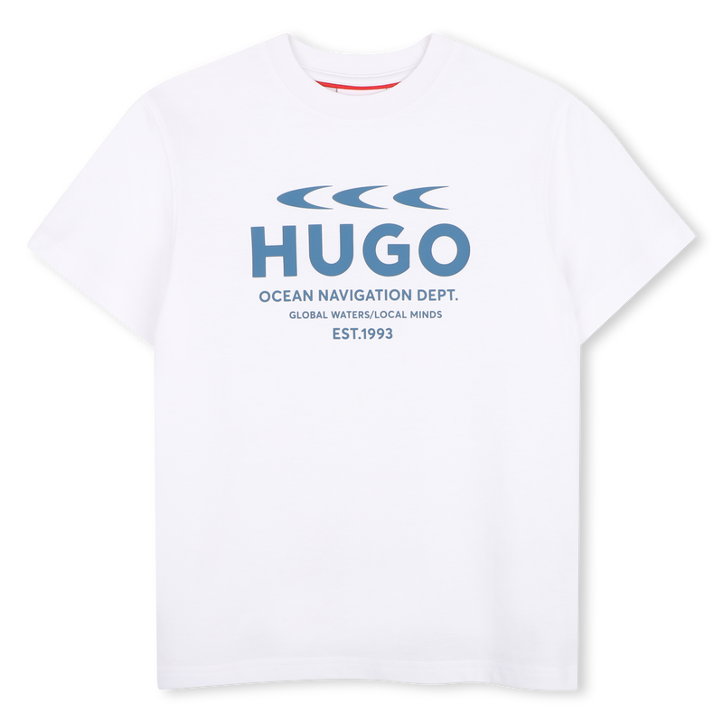 T-Shirt mit kurzen &Auml;rmeln HUGO 
                        BOY