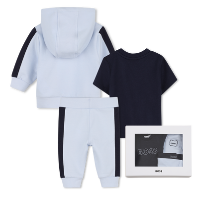 STRICKJACKE + HOSE + T-SHIRT-SET BOSS BOY