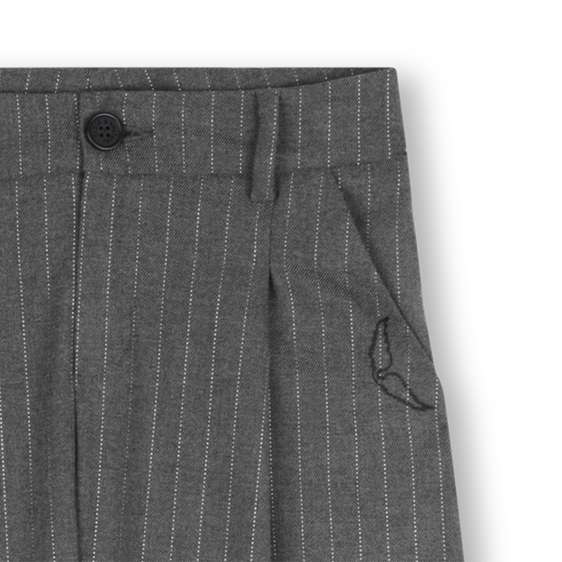 Gestreifte, ma&szlig;geschneiderte Hose ZADIG & VOLTAIRE 
                        GIRL