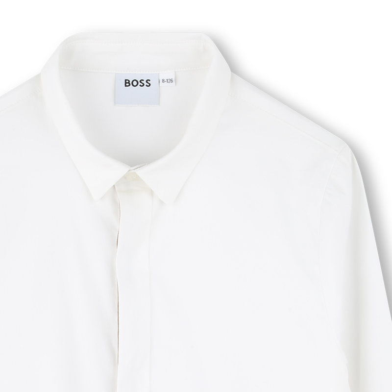 Eng anliegendes Popeline-Hemd BOSS 
                        BOY