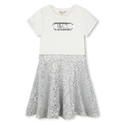 Kleid mit Paillettenrock MICHAEL KORS 
                    GIRL