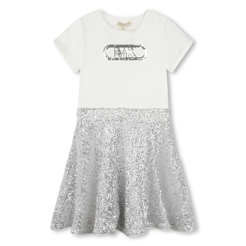 Kleid mit Paillettenrock MICHAEL KORS 
                        GIRL