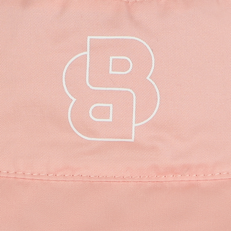 Baumwoll-Sonnenhut mit Volants BOSS 
                        GIRL