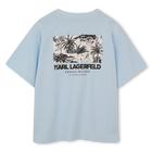 Kurz&auml;rmeliges t-shirt KARL LAGERFELD KIDS 
                    BOY