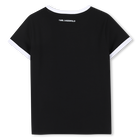 Kurz&auml;rmeliges t-shirt KARL LAGERFELD KIDS 
                    GIRL