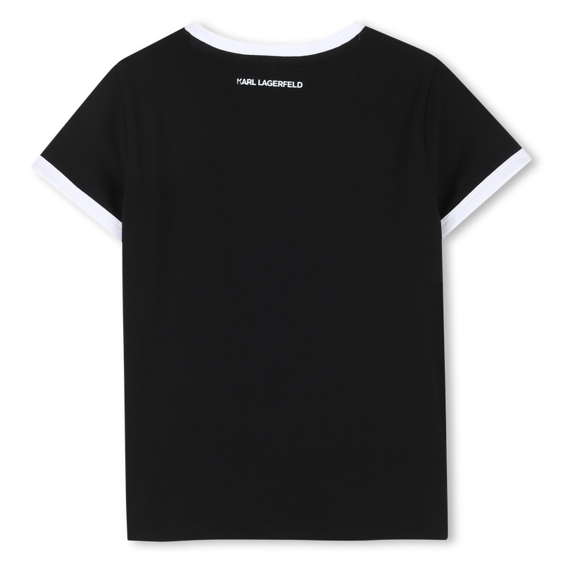 KURZ&Auml;RMELIGES T-SHIRT KARL LAGERFELD KIDS 
                        GIRL