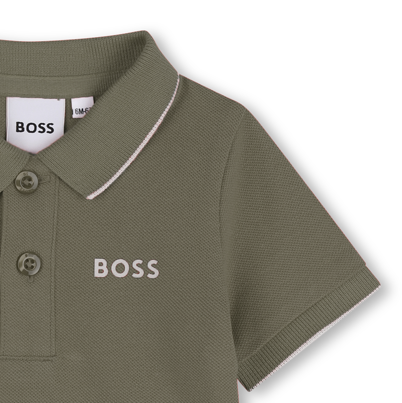 KURZ&Auml;RMELIGES POLOSHIRT BOSS 
                        BOY